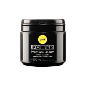 Густа змазка для фістингу та анального сексу pjur POWER Premium Cream 500 мл на гібридній основі