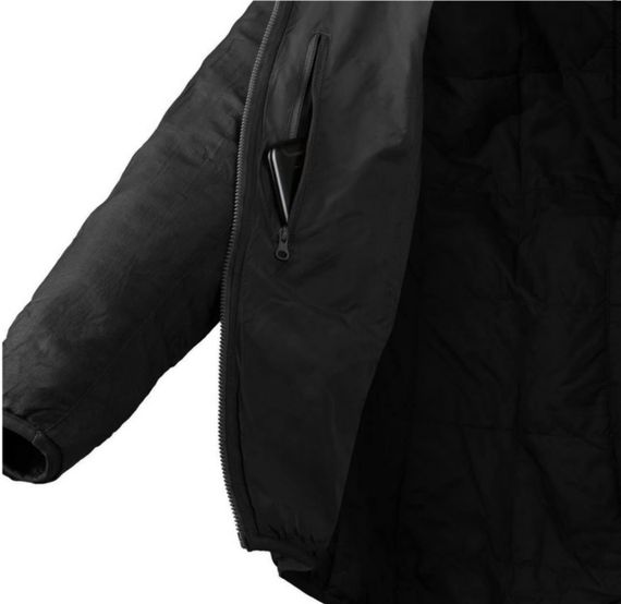 Куртка жіноча Helikon-Tex Women's Wolfhound Hoodie Чорна | Зображення 2
