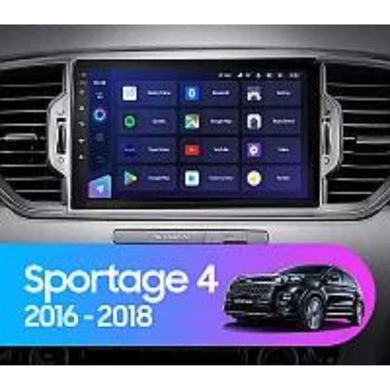 Штатная автомагнитола Kia Sportage KX5 2016-2018 (9") Android 10.1 (4/32) черная (MER-14118_5463) | Зображення 5