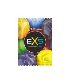 Презерватив латексный EXS Bubblegum со вкусом жевательной резинки (цена за 5 шт.) sexstyle