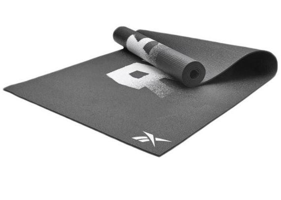 Двосторонній килимок для йоги Reebok Double Sided 4mm Yoga Mat чорний Уні 173 х 61 х 0,4 см RAYG-11030BK