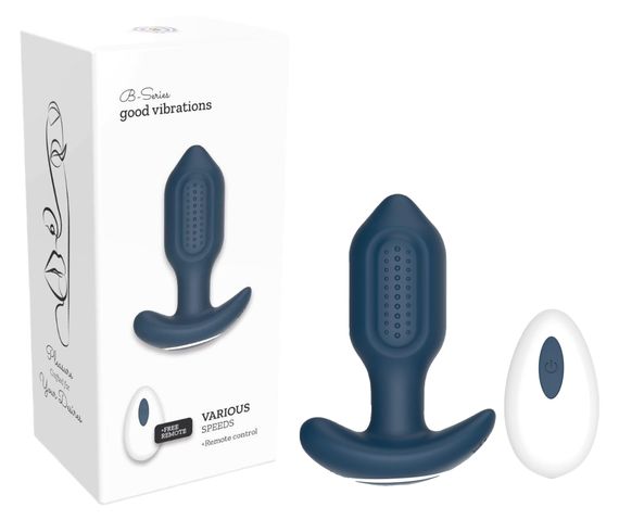 Анальна пробка - Vibrating Anal Plug, Remote Control