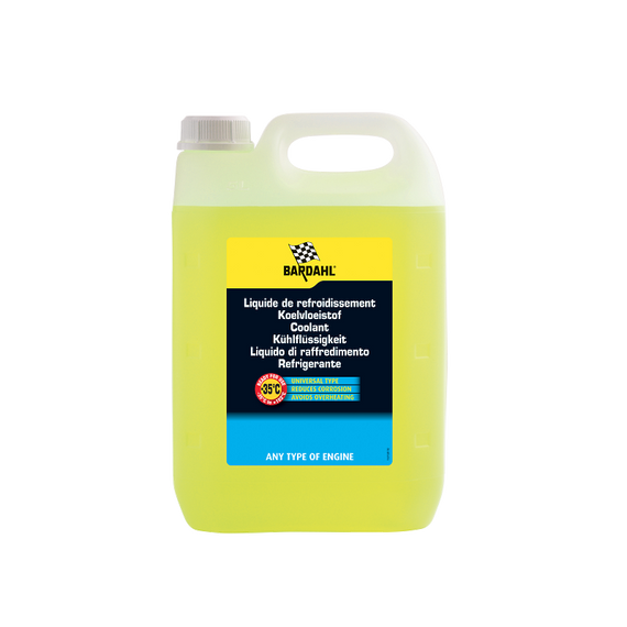 Антифриз (-35) BARDAHL UNIVERSAL COOLANT жовтий 5л. 7323