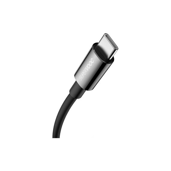 Дата кабель USB 2.0 AM to USB-C 1.0m Superior Fast Charging 60W black Baseus (CAYS000901) | Зображення 1