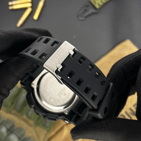 Чоловічий годинник Awarder 005 Тризуб срібло Black | Зображення 5