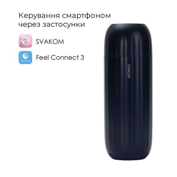 Інтерактивний смарт-мастурбатор з вібрацією та посмоктуванням Svakom Sam Neo 2 Pro, підігрів до 38 °C | Зображення 1