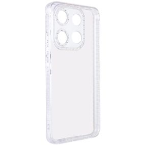 Чехол TPU Starfall Clear для Tecno Pop 7 Прозрачный