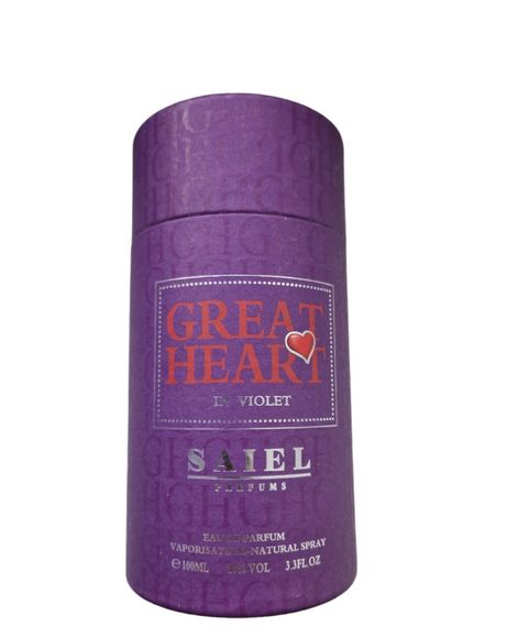 Жіноча парфумована вода GREAT HEART in VIOLET, 100 мл.