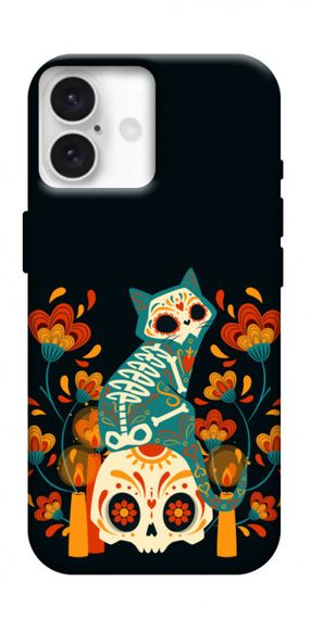 Чохол з картинкою Bones and Blooms для Apple iPhone 16 Plus