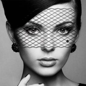 Вінілова маска, що самоклеїться, ЛУІЗА від Bijoux Indiscrets Sex Aura