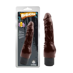 Вібратор реалістичний Chisa RUBICON на батарейках, коричневий Sex Aura