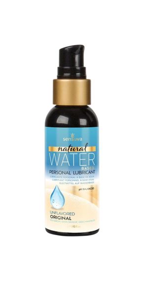 Лубрикант на водній основі Sensuva Natural Water-Based, без гліцерину та парабенів, 57 мл