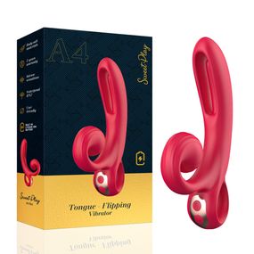 Вібратор - Erospace Sweet Play Tongue Flipping Vibrator A4 sexstyle