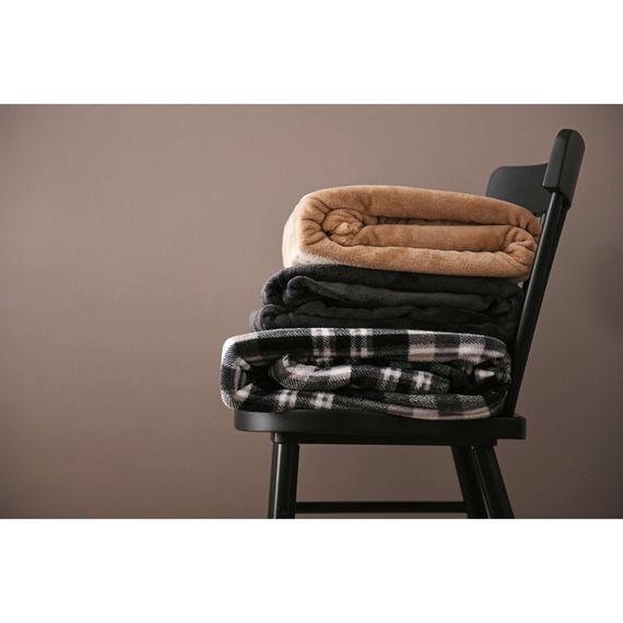 Плед Ardesto Flannel темно-сірий, 160х200 см (ART0210SB) | Зображення 8