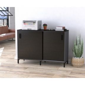 Тумба офисная Loft Design LS-1200-830 антрацит LS-1200-830 антрацит венге