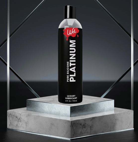 Лубрикант на силіконовій основі WET PLATINUM, 236 мл | Зображення 3