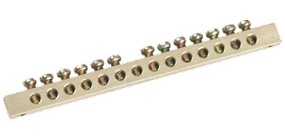 Шина PE/N ШЛ8х12 18/1 18групп Ny95501180