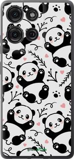 Чохол на Motorola Moto G75 5G Панди "4318u-3890-2448"