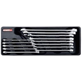Набор ключей комбинированных дюймовых 1/4"-5/16"мм 13 ед. (в ложементе) TOPTUL GBAT1304