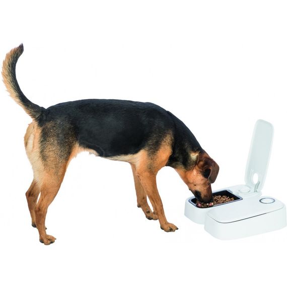 Автоматична годівниця Trixie для корму TX2 пластик 2х300 мл/27х7х24 см | Зображення 9