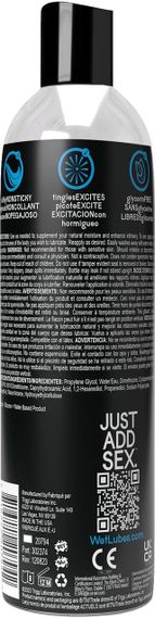 Охолоджувальний лубрикант на водно-силіконовій основі Wet Extra Sensations Tingling (118 мл) sexstyle | Зображення 1