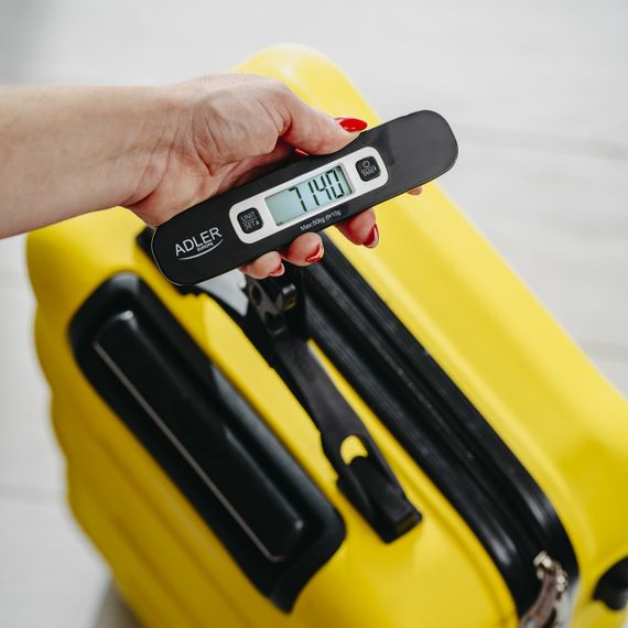 Дорожні ваги електронні Adler AD 8190 для багажу до 50 кг компактні | Зображення 6