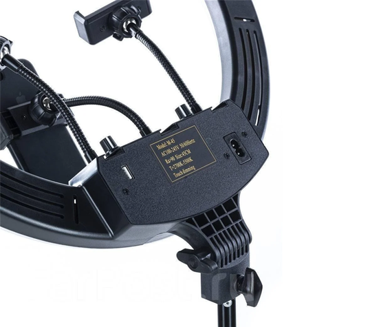Студийная 360° светодиодная LED лампа со штативом XPRO LIVE LIGHT 45 см MJ 18 с сенсорным управлением и штативом в комплекте  (6548_8511) | Зображення 4