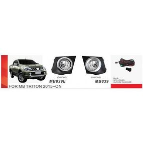 Фари дод. модель Mitsubishi Triton/L200 2015-18/MB-839E/H16-12V19W/ел.проводка