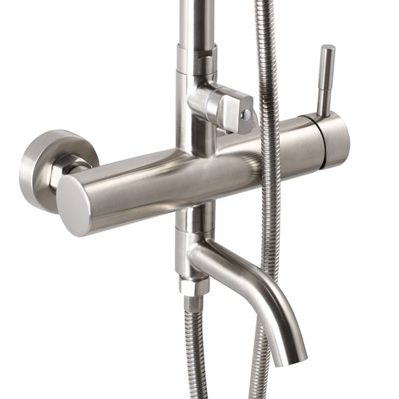 Душова колона зі змішувачем Zerix LR72404 (нерж. сталь) (LL1472) | Зображення 2