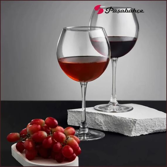Набір келихів для вина Pasabahce Enoteca 655 мл 6 шт 44238 фужери для урочистостей та свят | Зображення 7