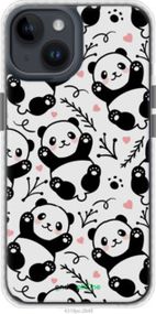 Чохол на iPhone 14 Панди "4318pc-2648-2448"
