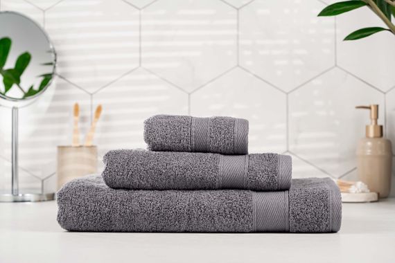 Рушник ARDESTO махровий SuperSoft, графіт, 30х50см, 100% бавовна (ART2230MC) | Зображення 5