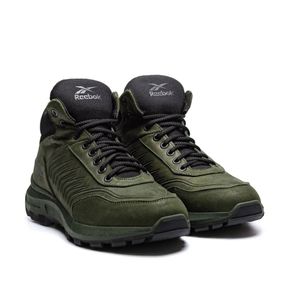 зимові шкіряні ботинки Reebok олива