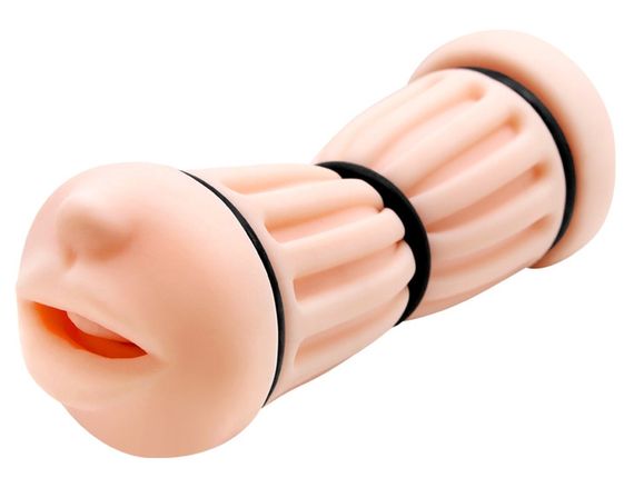 Мастурбатор с двумя входами Crazy Bull - NANCY Pocket Pussyм DOUBLE MASTURBATOR, BM-009224H Sex Aura | Зображення 3