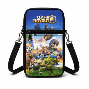 Сумка-чохол для телефону Clash Royale дитяча сумка через плече, водонепроникна міні-сумка (4881)