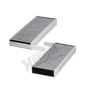 Фильтр салона угольный компл. Peugeot 308 13-, Hengst, E3942LC-2,