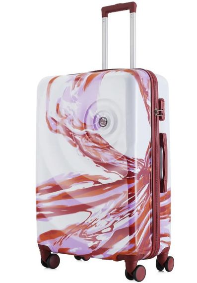 Валіза Semi Line 28" (L) White/Red Print (T5654-3) (DAS302890)