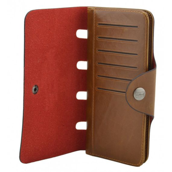 Чоловіче портмоне Baellerry Genuine Leather COK10. NJ-971 Колір: коричневий | Зображення 1