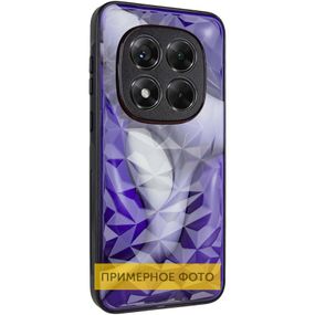 TPU+PC чехол Prisma BubbleGum для Xiaomi Redmi Note 14 4G (Int. version) 3D Blue