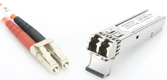 Модуль DIGITUS 1.25 Gbps SFP, 550m, MM, LC Duplex, 1000Base-SX, 850nm (DN-81000) | Зображення 3