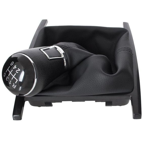 Volkswagen AMAROK (10-16) ручка КПП перемикання передач 6 ступка + чохол + рамка, Амарок