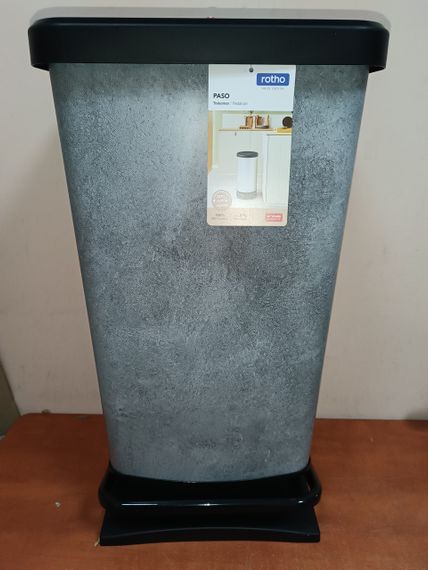 Контейнер для сміття з педаллю Rotho Paso 40 л бетон (17541) - уцінка, дефект корпусу | Зображення 6