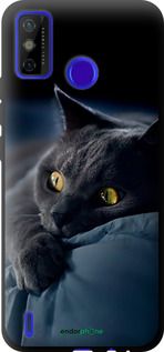 Чохол на Tecno Spark 6 Go KE5 Димчастий кіт "825b-2452-2448"