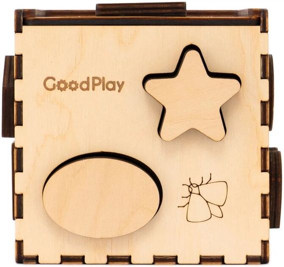 Кубик-сортер GoodPlay CUB-4-003 Різнокольоровий shop (4820276870833) | Зображення 2