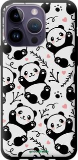 Чохол на iPhone 14 Pro Max Панди "4318b-2667-2448"