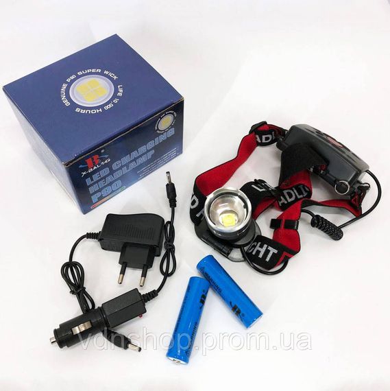 Головной фонарь с зарядным устройством, Налобный фонарик с usb зарядкой, Фонарь налобный мощный TH-88 | Зображення 5