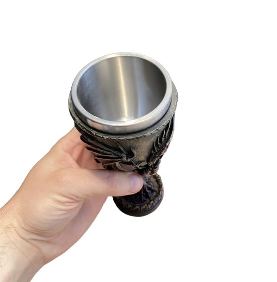 Келих для вина 3D Дракон Кисть | Зображення 6