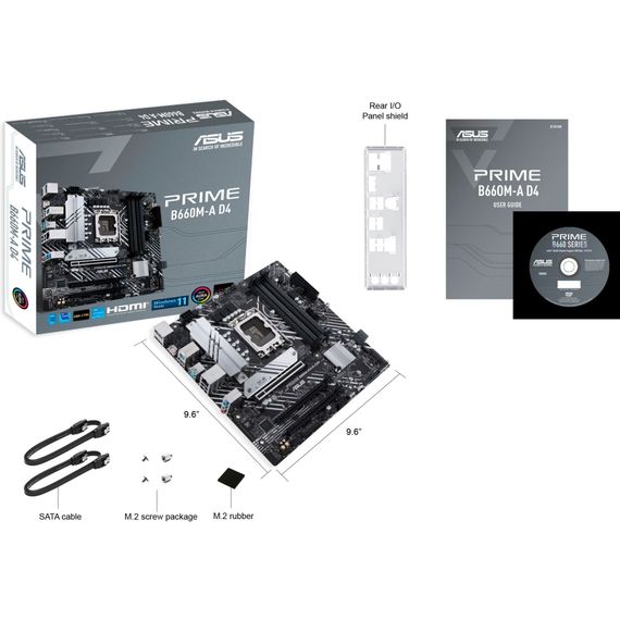 Материнська плата ASUS PRIME B660M-A D4-CSM | Зображення 5