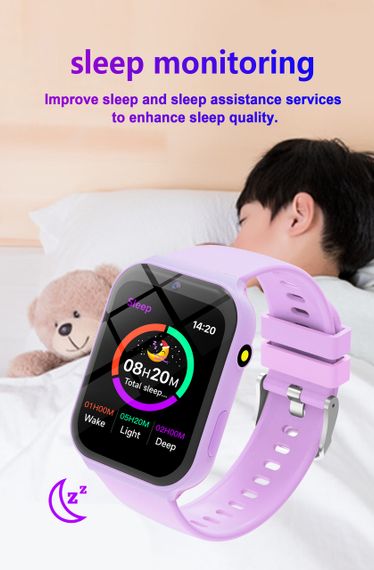 Дитячий розумний годинник із камерою, іграми, моніторингом сну, крокомірром, будильником, калькулятором, ліхтариком та ін. | Зображення 3