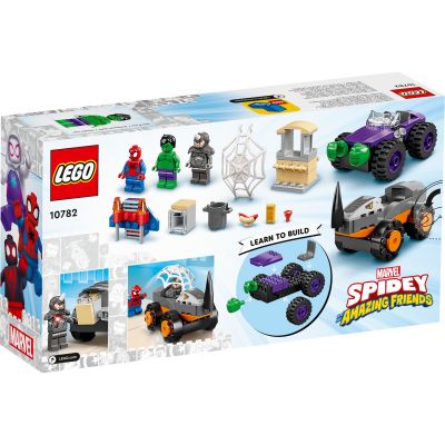 Конструктор LEGO Disney Сутичка Халка і Носорога на вантажівках (10782) | Зображення 6